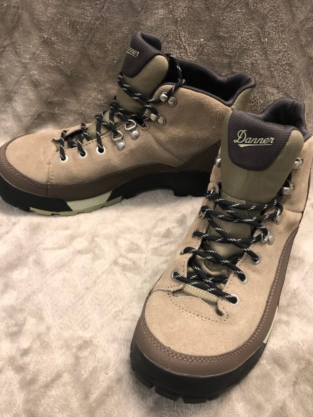 Danner Panorama Mid 6" Hiking Boots Waterproof Tan/Brown Women 9.5